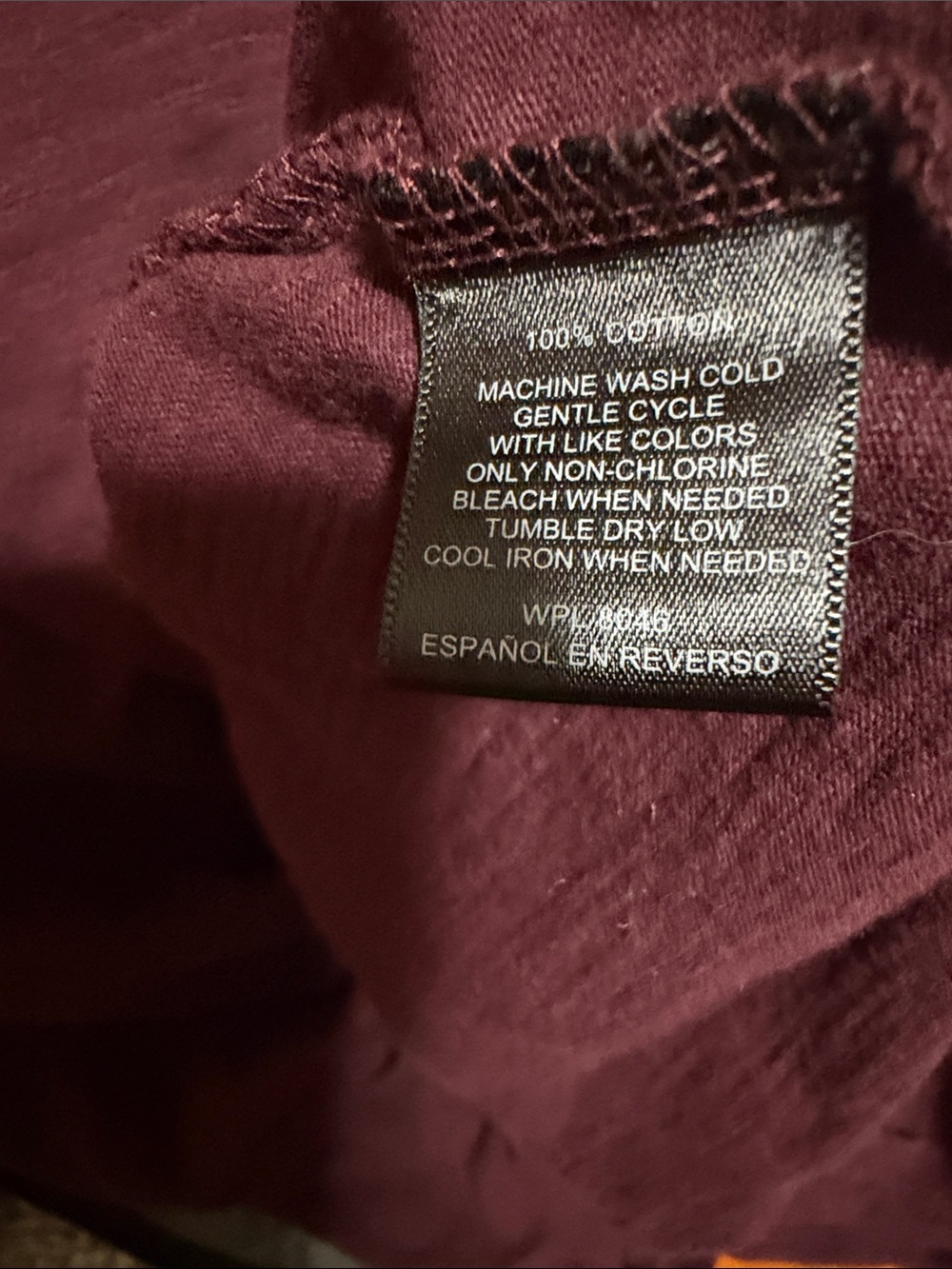 INC International Concepts Burgundy cold shoulder Knit Top - Picture 5 of 5